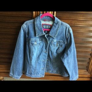 Denim jacket with tags—never worn..